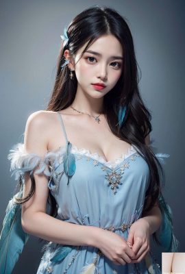 ★PATREON★ (AI Kaori) Set 1 – Sous-vêtement bleu