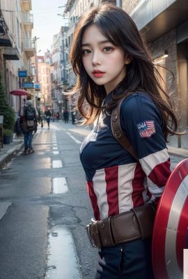 ★PATREON★ (AI Kaori) Set 1 – Mme Captain America