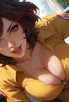Teenage Mutant Ninja Turtles – April O’Neil (générée par l’IA)