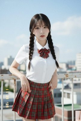 Peu scientifique! Lin Cheng a un look doux, une peau claire et tendre et des proportions de bikini étonnantes (16P)